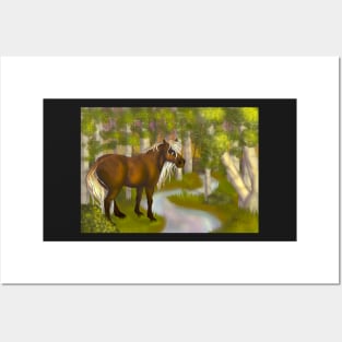 Forest Horse Posters and Art